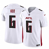 Men & Women & Youth Atlanta Falcons #6 Younghoe Koo White 2023 F.U.S.E. Vapor Untouchable Limited Football Stitched Jersey,baseball caps,new era cap wholesale,wholesale hats
